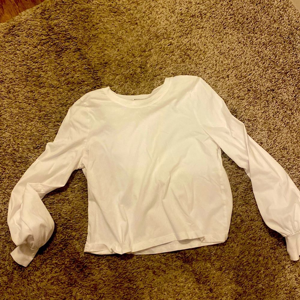 Banana republic white top xs